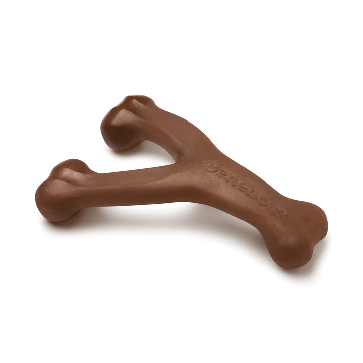 Benebone Peanut Butter Flavored Wishbone Jumbo Chew Toy 5.4oz