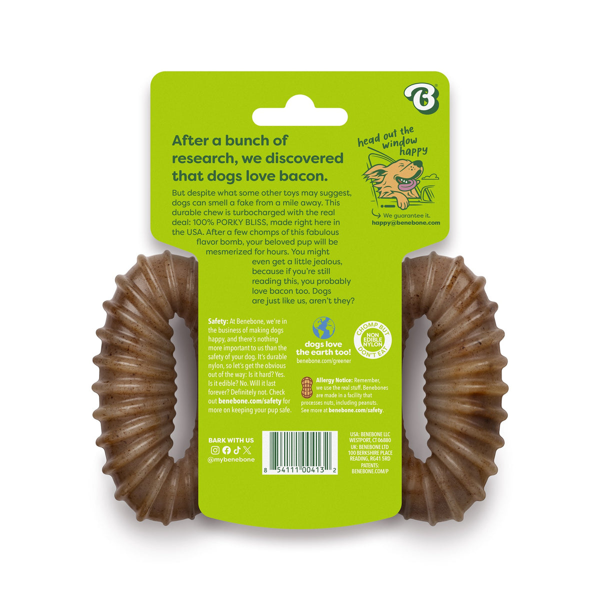 Benebone Dental Chew Small Bacon