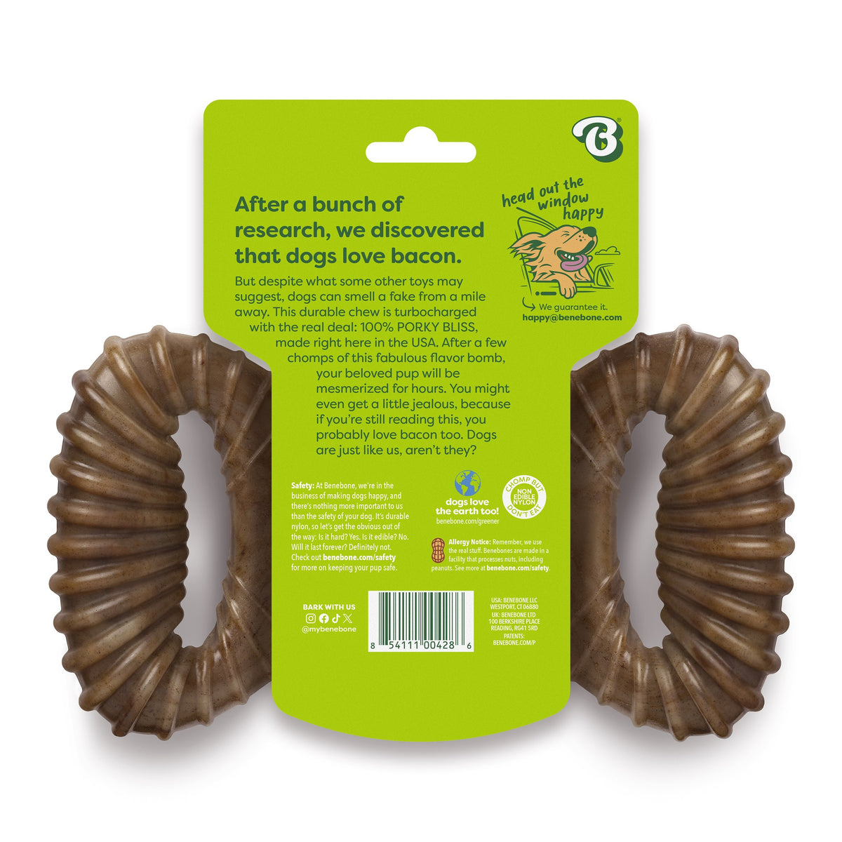 Benebone Dental Chew Bacon Lg