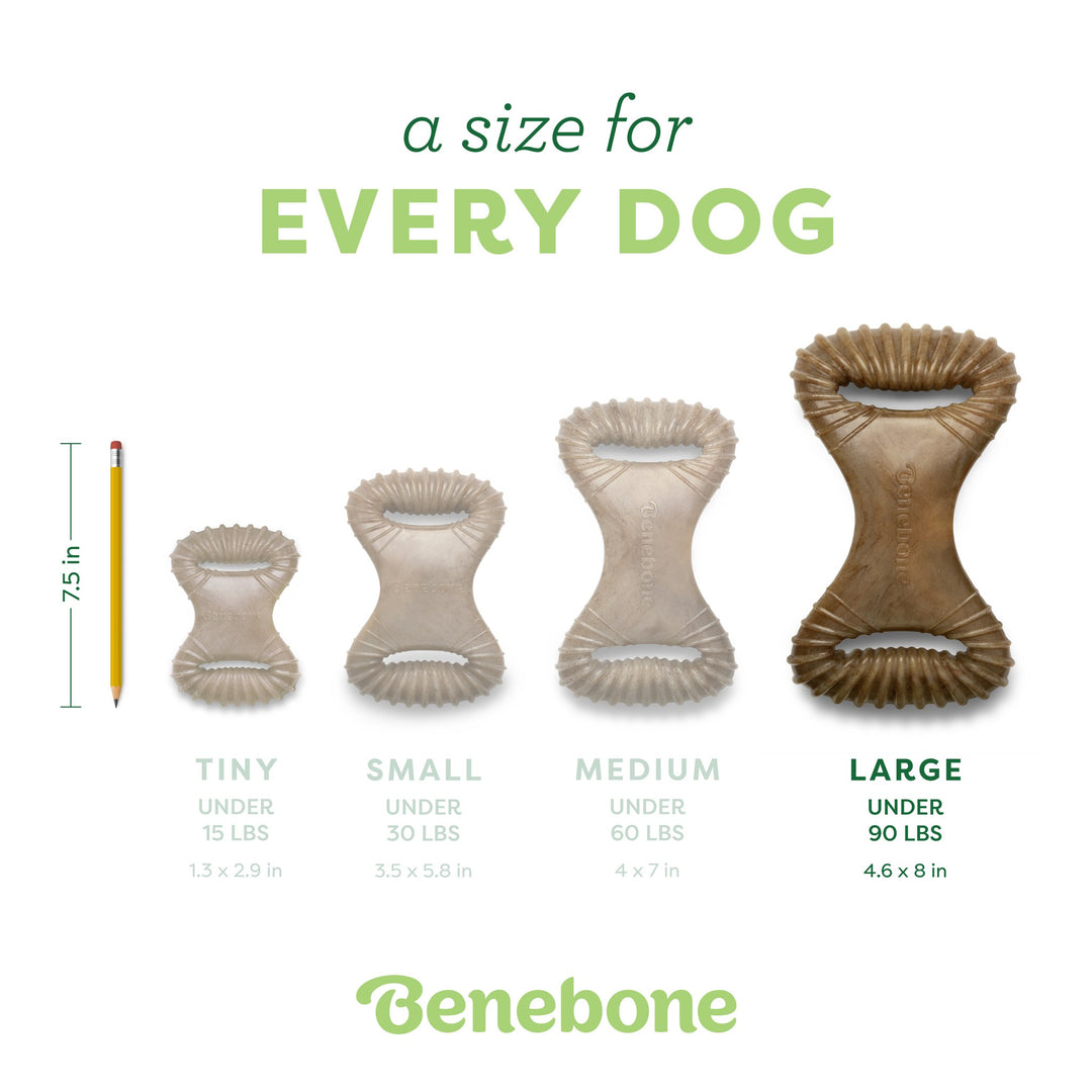 Benebone Dental Chew Bacon Lg