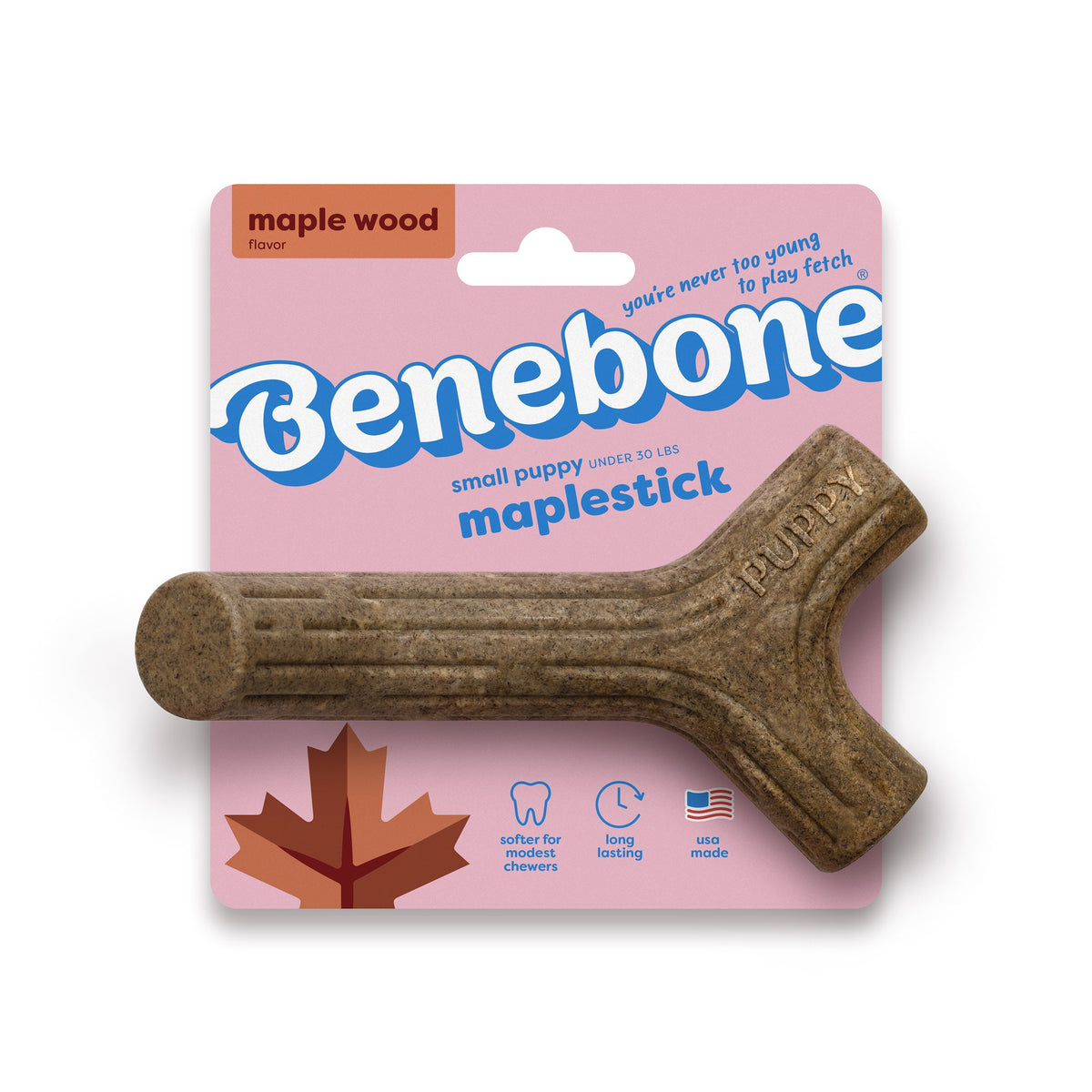 Benebone Small Puppy Maplestick