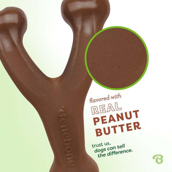 Benebone Wishbone Giant Peanut Butter