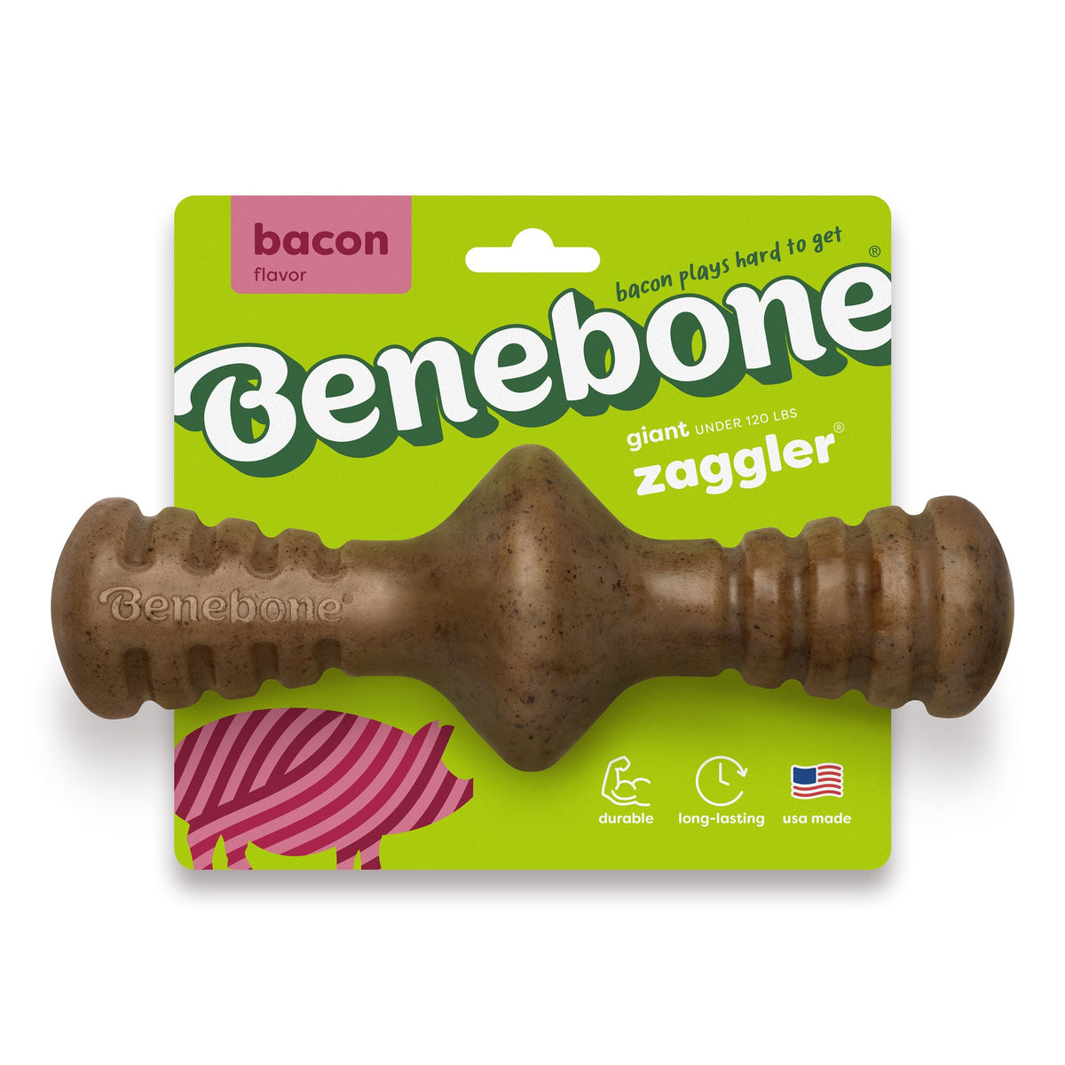 Benebone Zaggler Bacon Giant