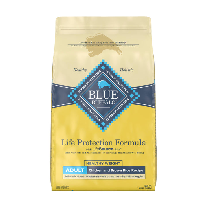 Blue Buffalo Chicken and Rice Healthy Weight 15LB