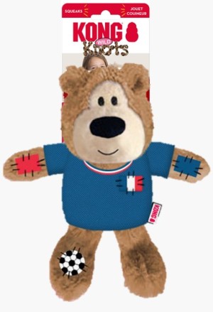KONG Wild Knots Sport Bear Dog Toy France