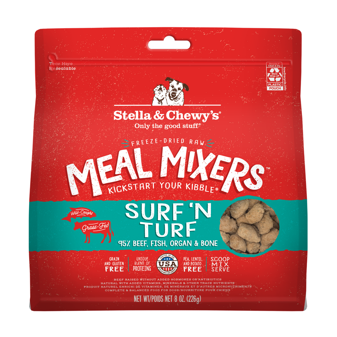 Freeze-Dried Surf &amp; Turf Meal Mixers - 8 oz