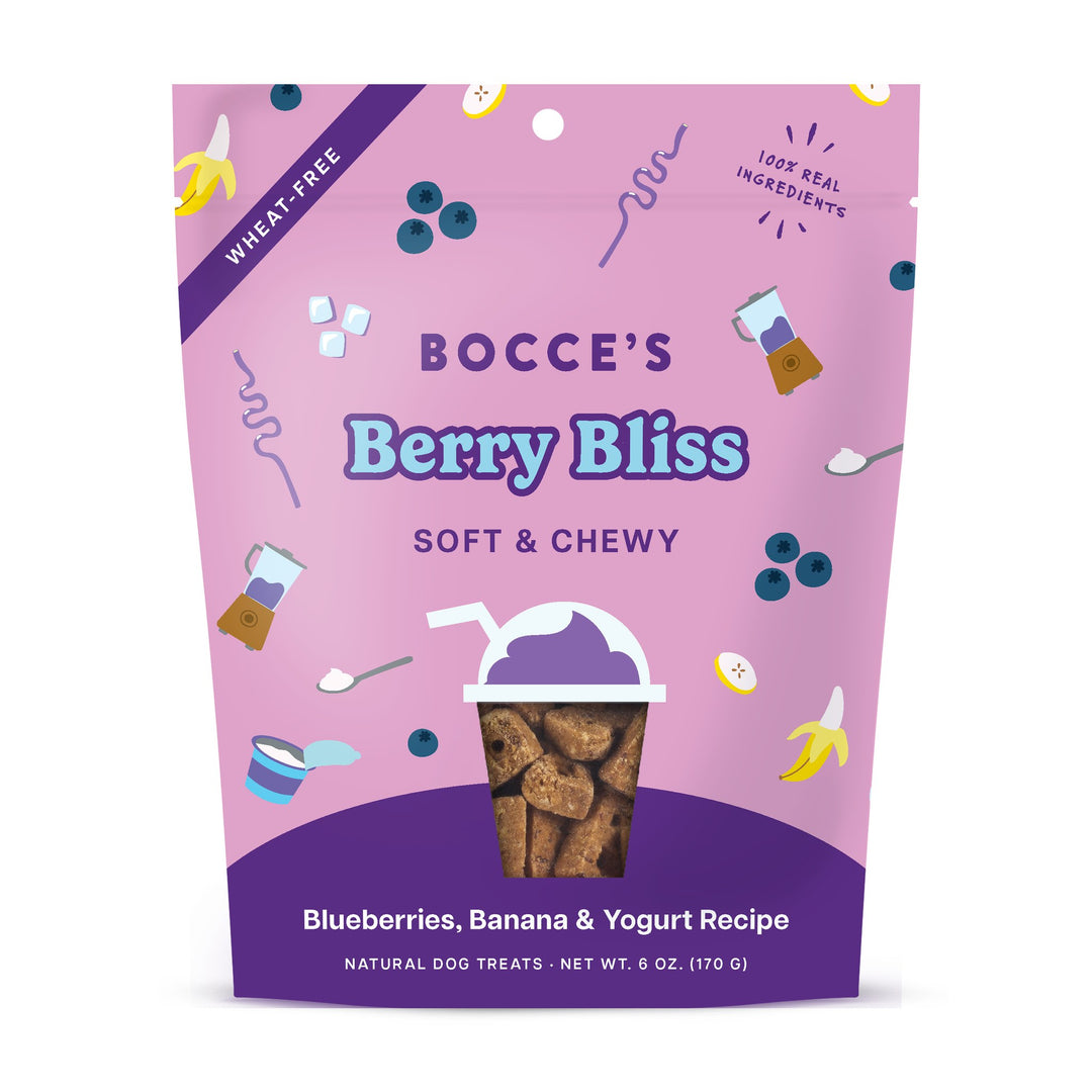 Bocces Bakery Berry Bliss Soft Chewy Treat 6 oz