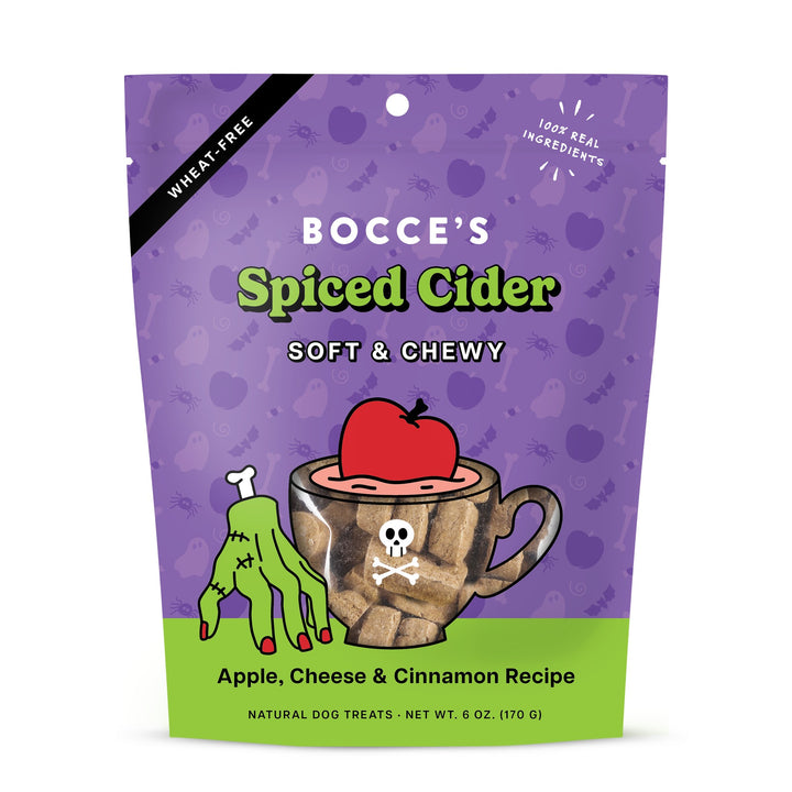 Bocces Bakery Spiced Cider Flavor Soft Chewy Halloween 6 oz