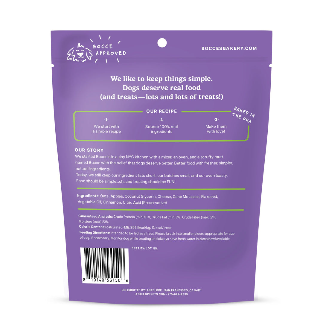 Bocces Bakery Spiced Cider Flavor Soft Chewy Halloween 6 oz