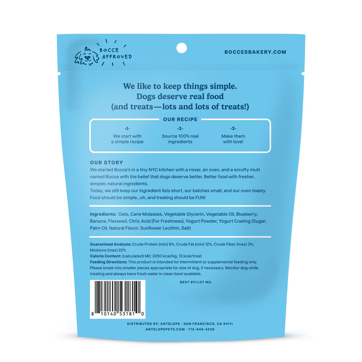 Bocces Dog Treat Soft Chewy Froyo Very Berri 6 oz