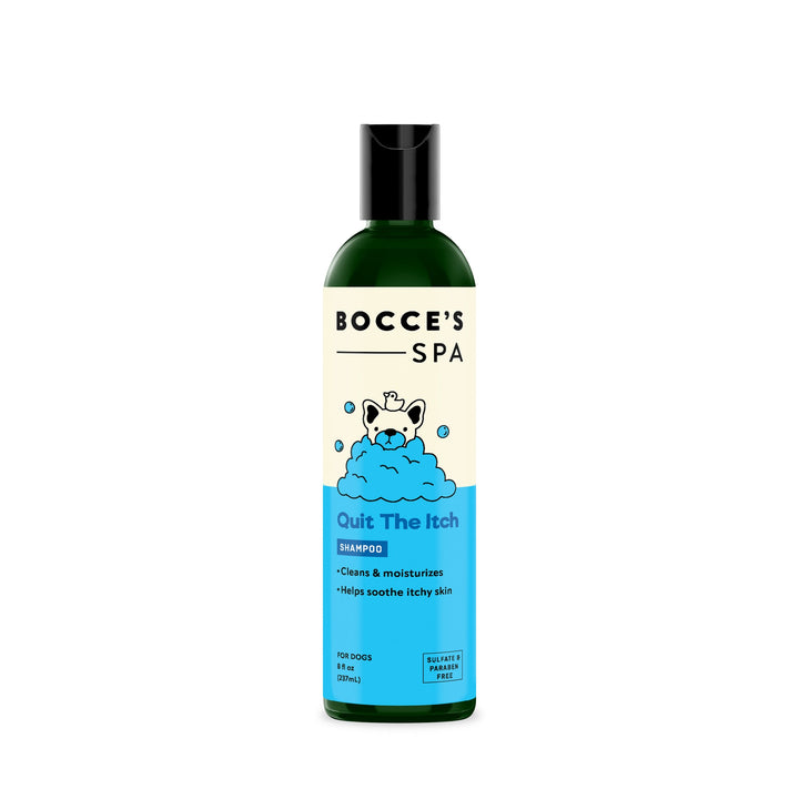 Bocces Dog Grooming Spa Shampoo Quit The Itch 8 oz