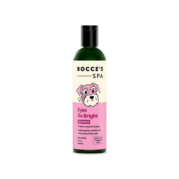 Bocces Dog Grooming Spa Cleanser Eyes So Bright 4 oz