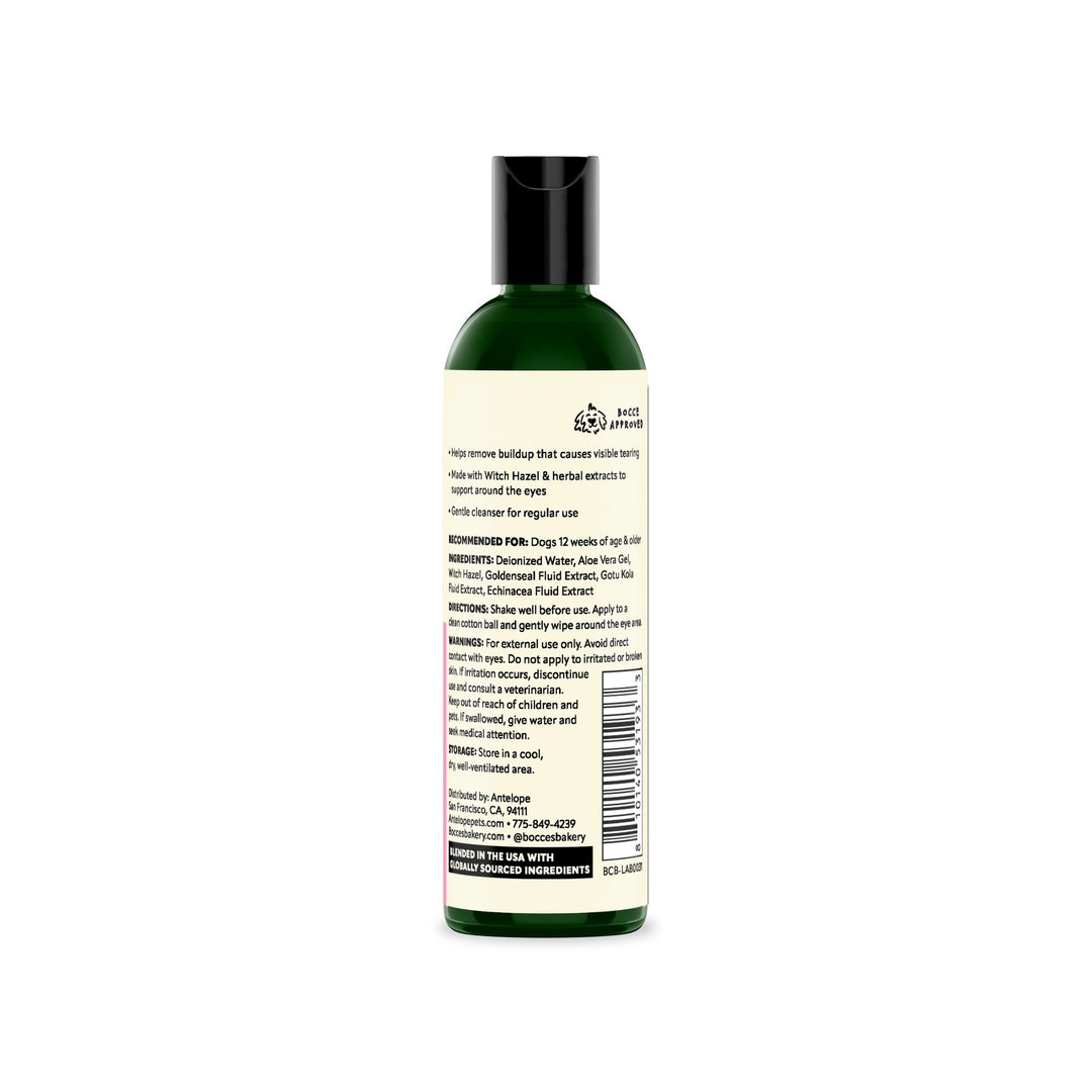 Bocces Dog Grooming Spa Cleanser Eyes So Bright 4 oz