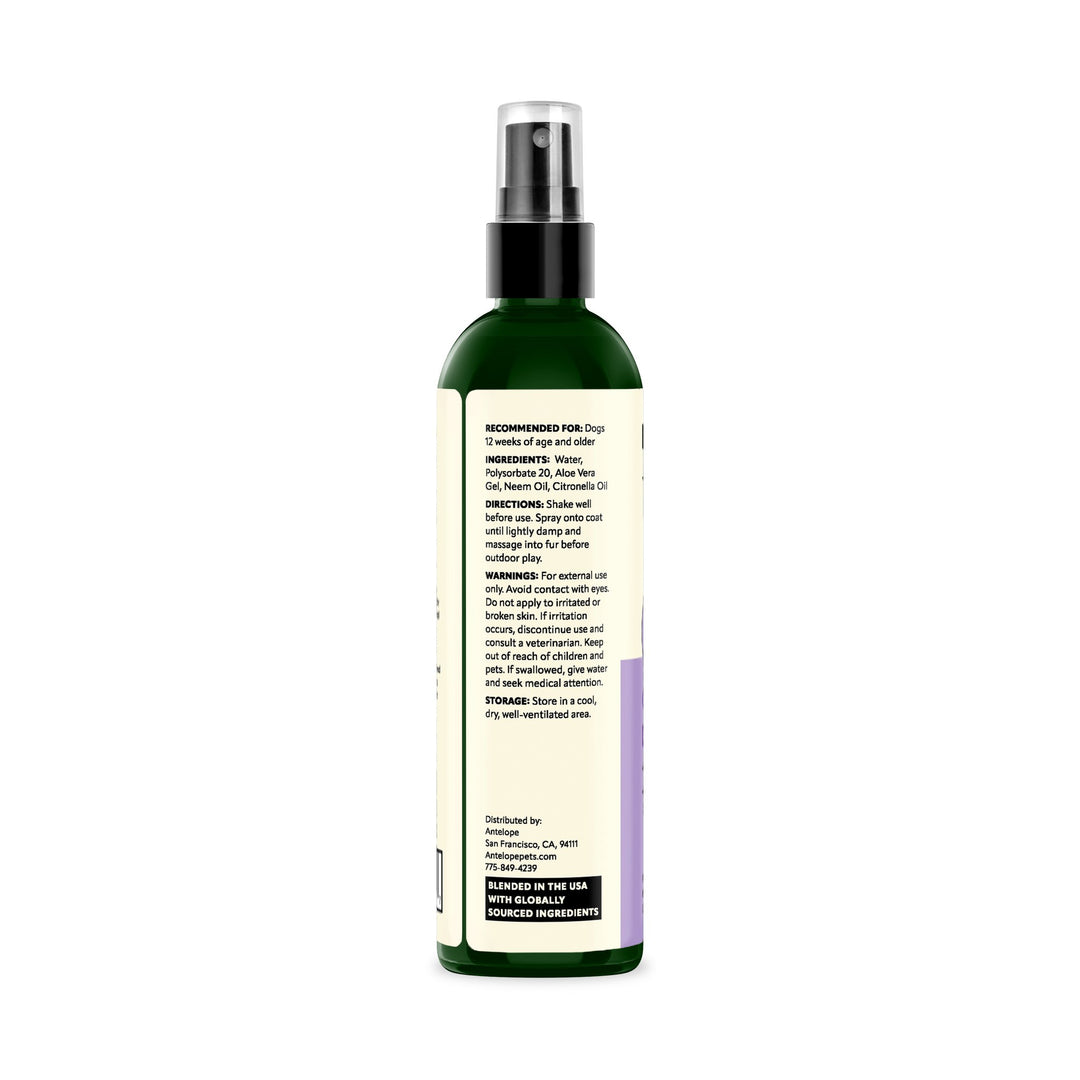 Bocces Dog Grooming Spa Spray Quit The Itch 8 oz