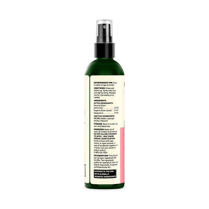 Bocces Dog Grooming Spa Spray Flea Flicker Tick Kicker 8 oz