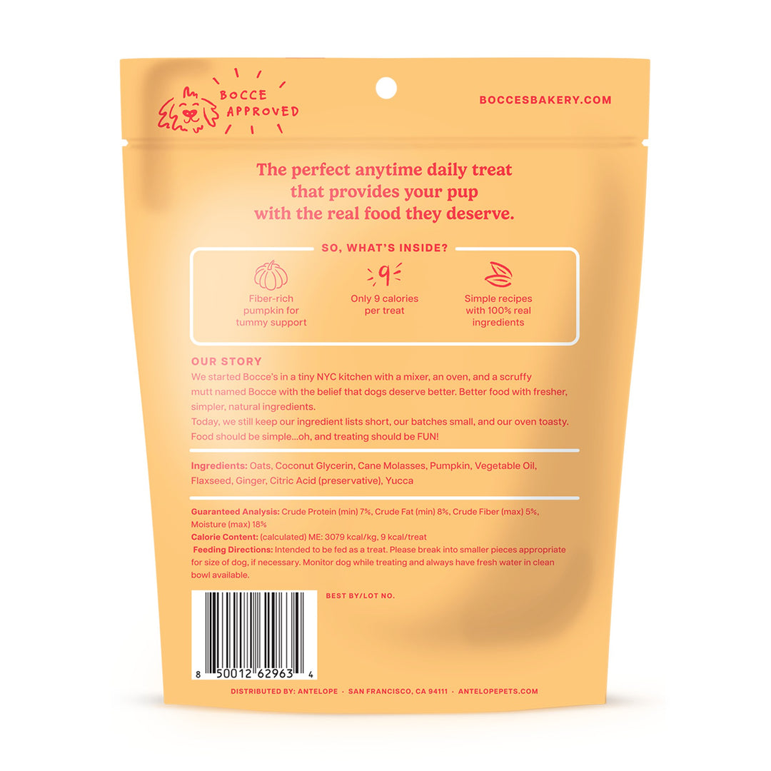 Bocces Bakery Dailies Soft Chewy Bye Bye Stinkies 6 oz Bag