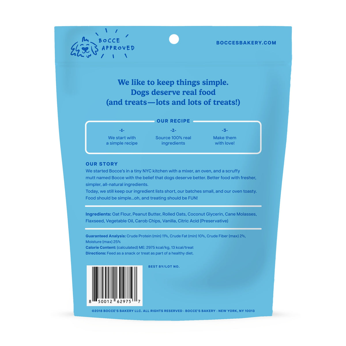 Bocces Bakery Campfire Smores Soft Chewy Treat 6 oz