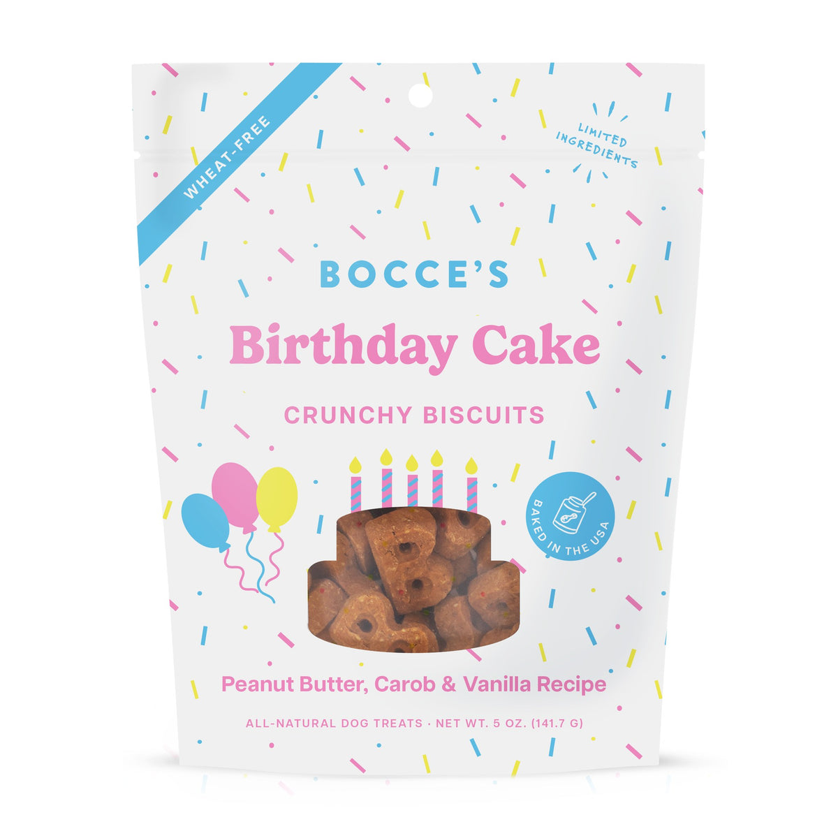 Bocces Bakery Birthday Cake 5oz