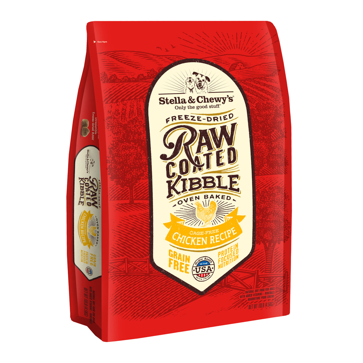 Kibble Raw Coated Chicken - 10 lb