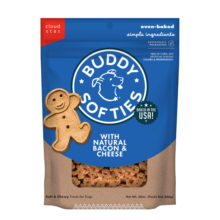 Buddy Biscuits soft and chewy Bacon Cheese 20oz