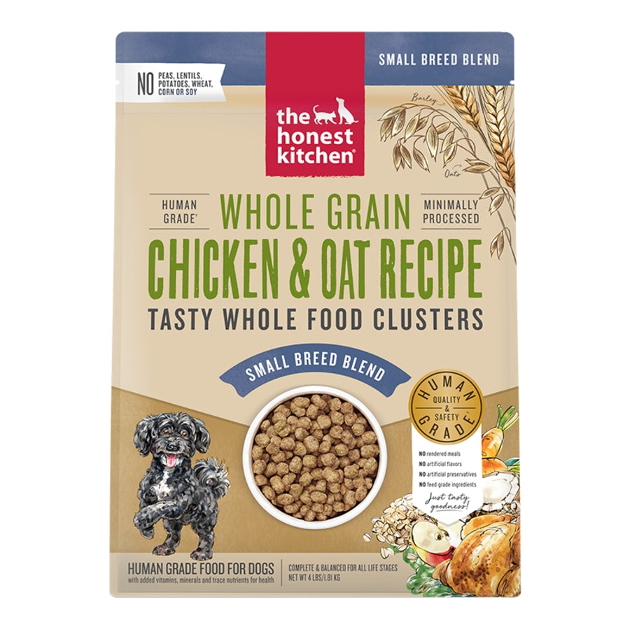 Honest Kitchen Whole Grain Cluster Chicken Small Breed 4 lb