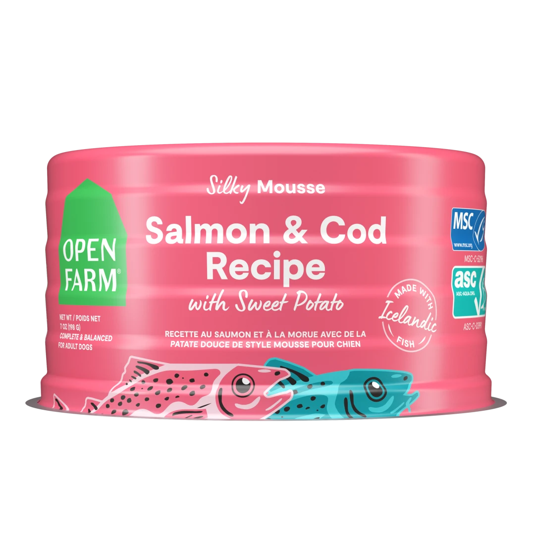 Open Farm Dog Can Icelandic Salmon Cod 7 oz
