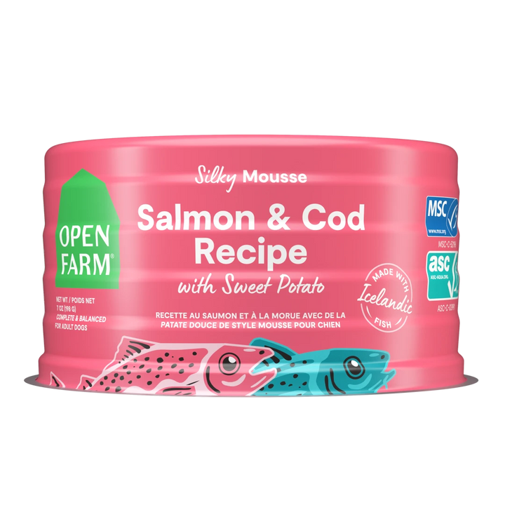Open Farm Dog Can Icelandic Salmon Cod 7 oz