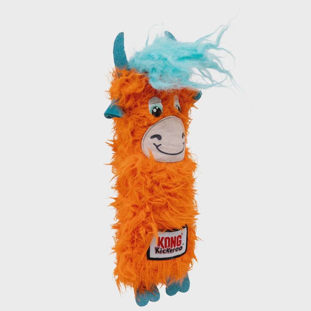 Kong Kickeroo Highland Cow Assorted Cat Toy