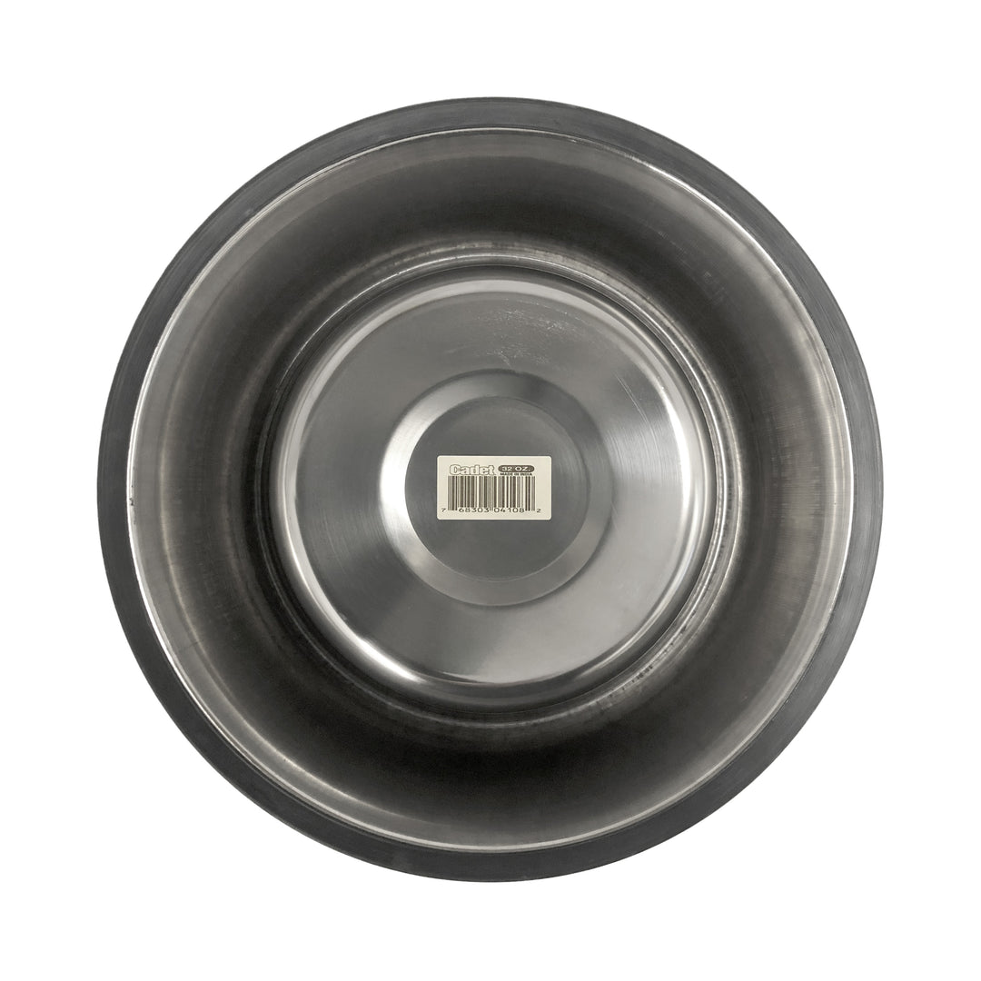 Cadet Stainless Steel No Spill Dog Bowls 32 Ounce