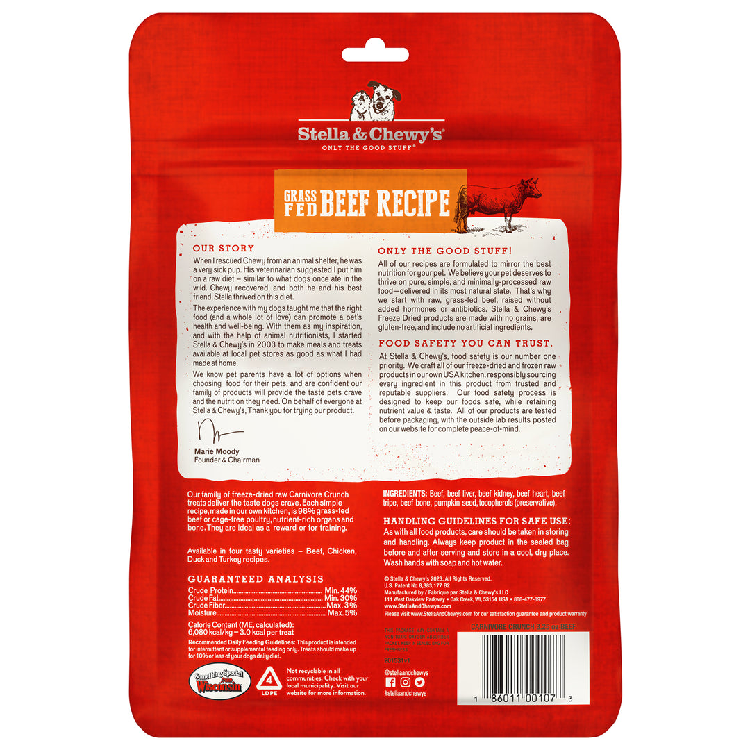 Carnivore Crunch Beef - 3.25 oz
