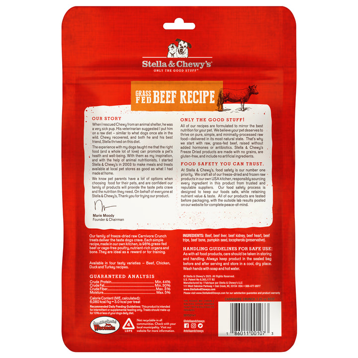 Carnivore Crunch Beef - 3.25 oz