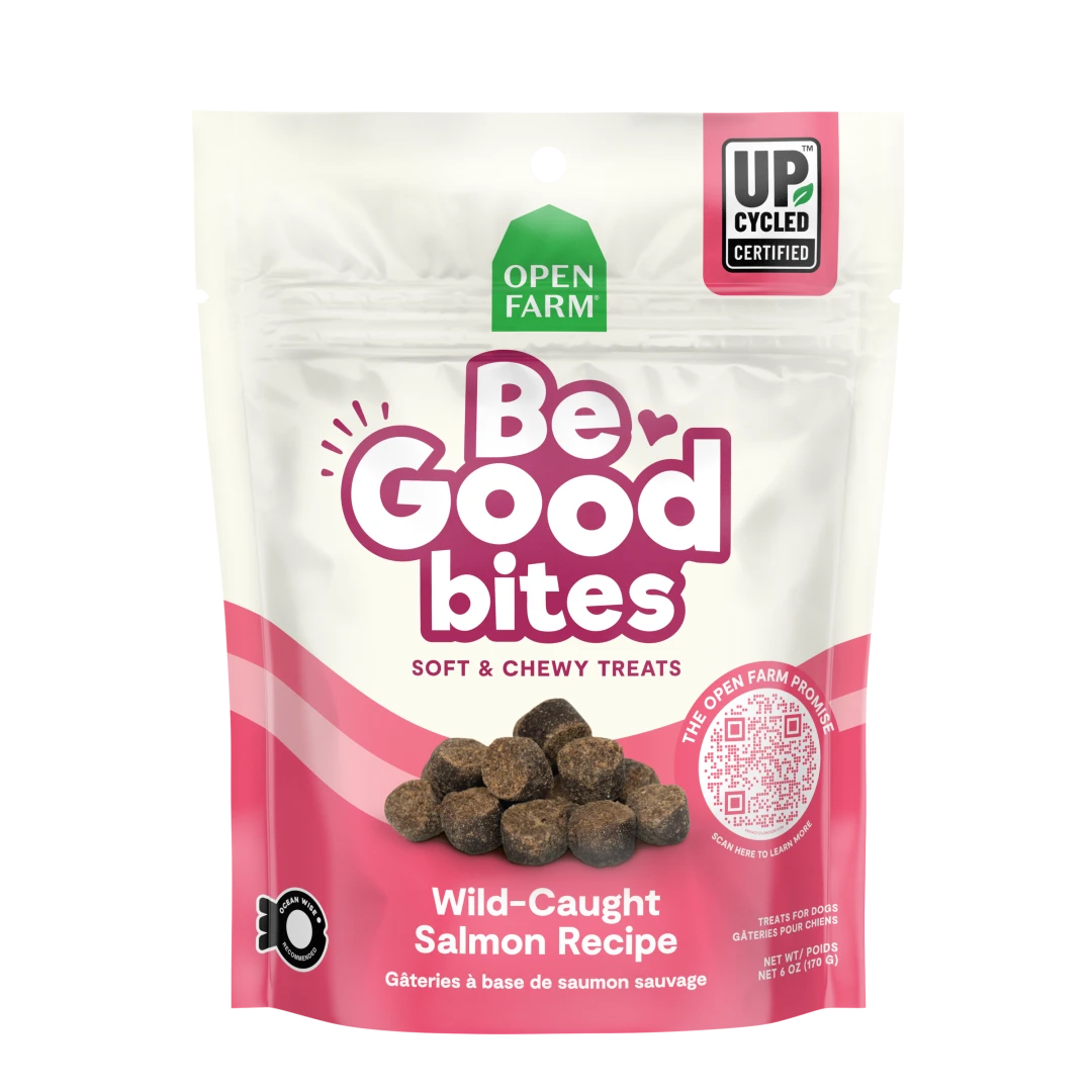 Open Farm Dog Treat Be Good Bites Wild Caught Salmon 6 oz