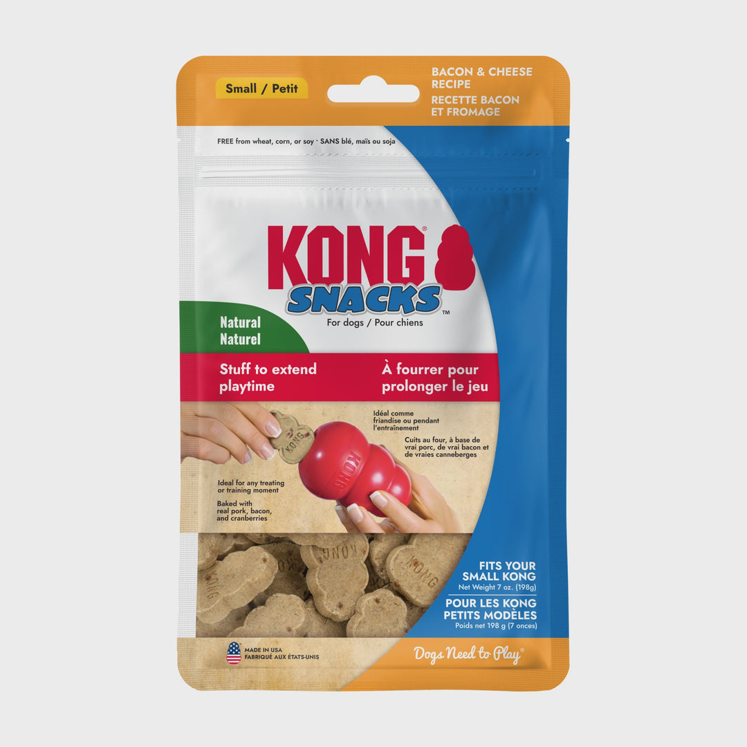 Kong Snacks Large Bacon Cheese Dry Dog Treat 11oz
