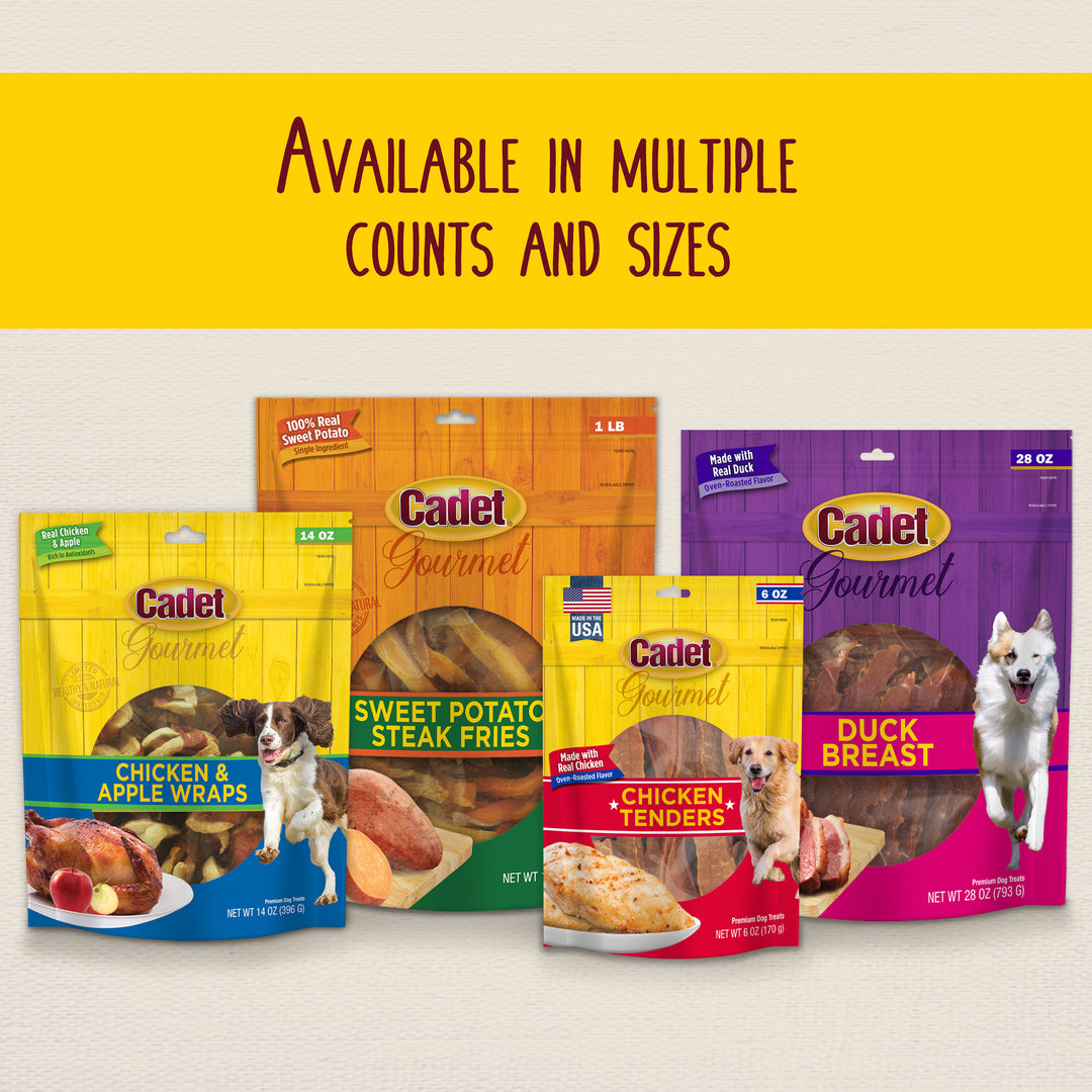 Cadet Gourmet Duck Breast Treats for Dogs 28 Ounce