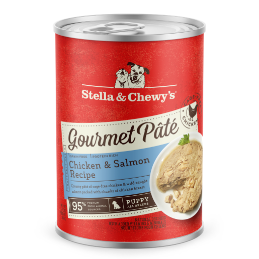 Gourmet Pate Chicken & Salmon for Puppies - 12.5 oz