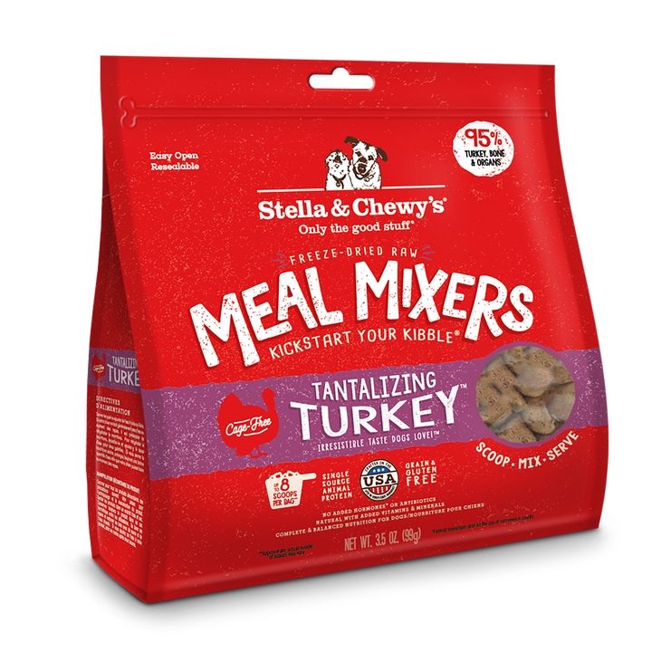 Freeze-Dried Tantalizing Turkey Meal Mixers - 3.5 oz