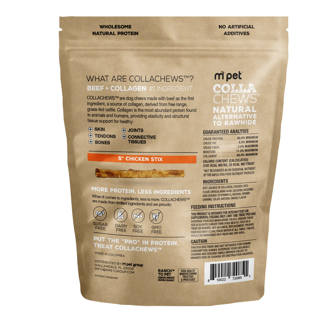 CollaChews Collagen Sticks Chicken 5in 25 CT