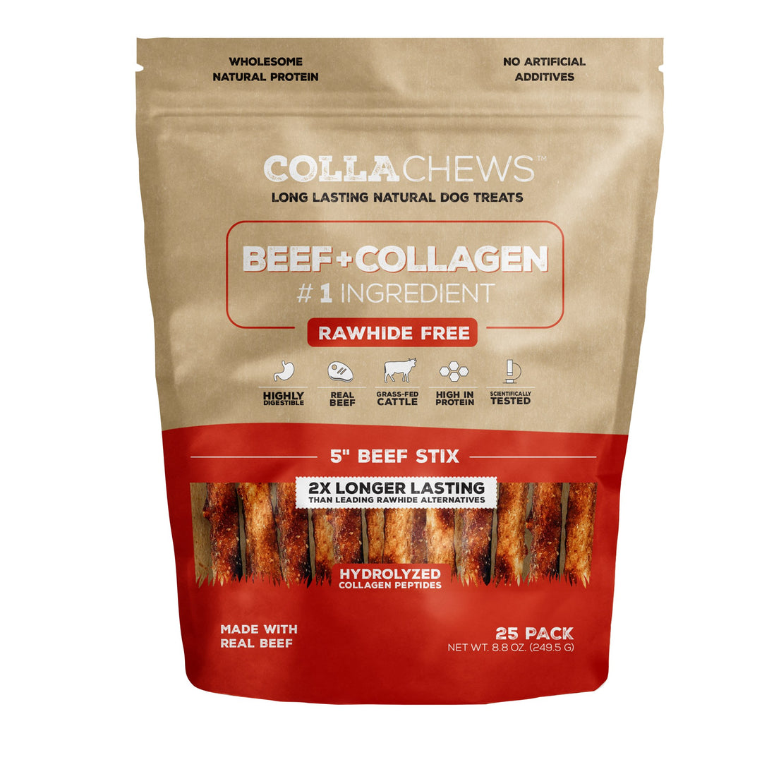 CollaChews Collagen Sticks Beef 5in