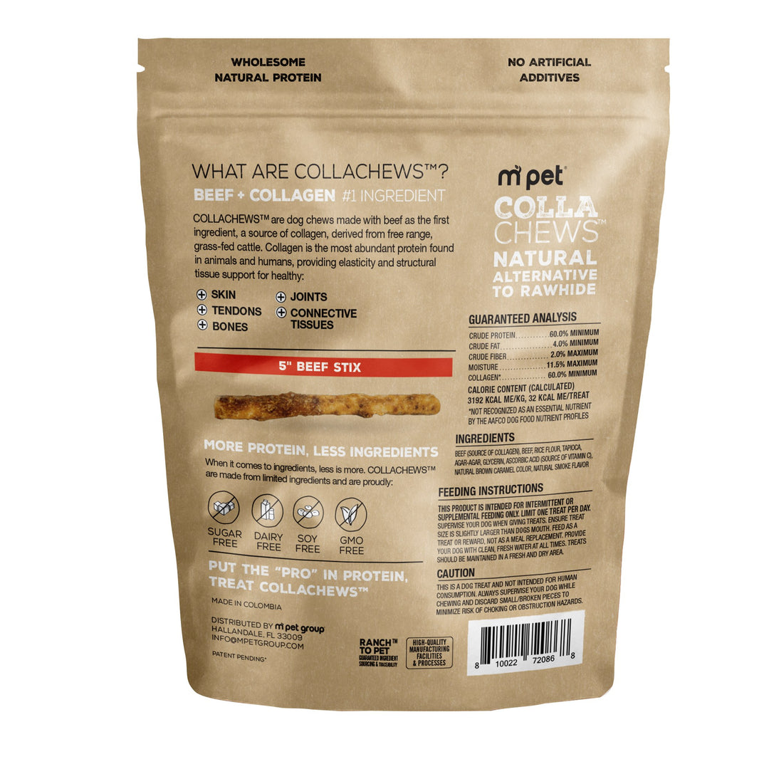 CollaChews Collagen Sticks Beef 5in
