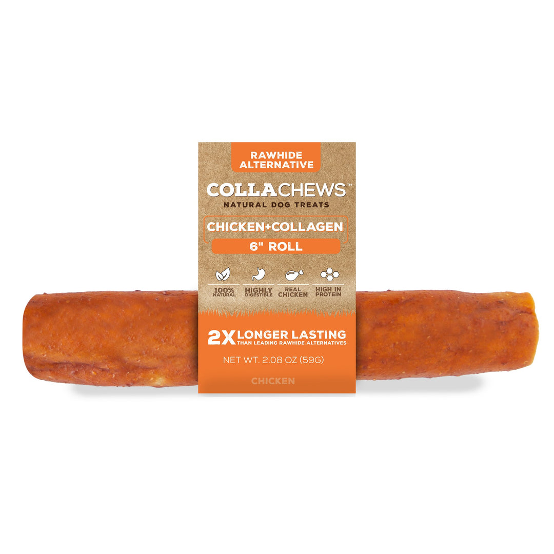 CollaChew Collagen Roll Chicken 6in