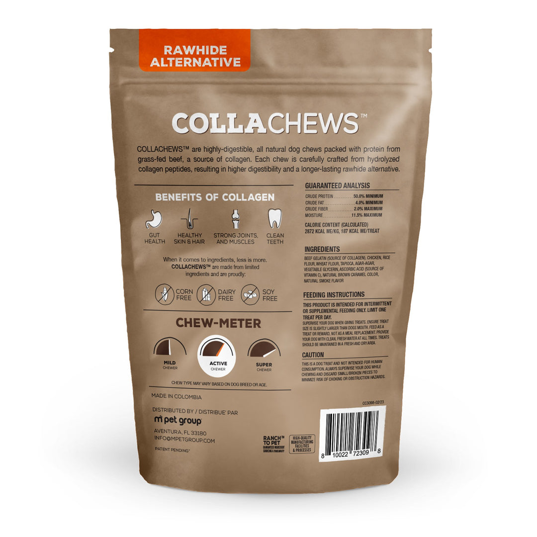 CollaChews Chicken Collagen Drumsticks 4 Pack Bag