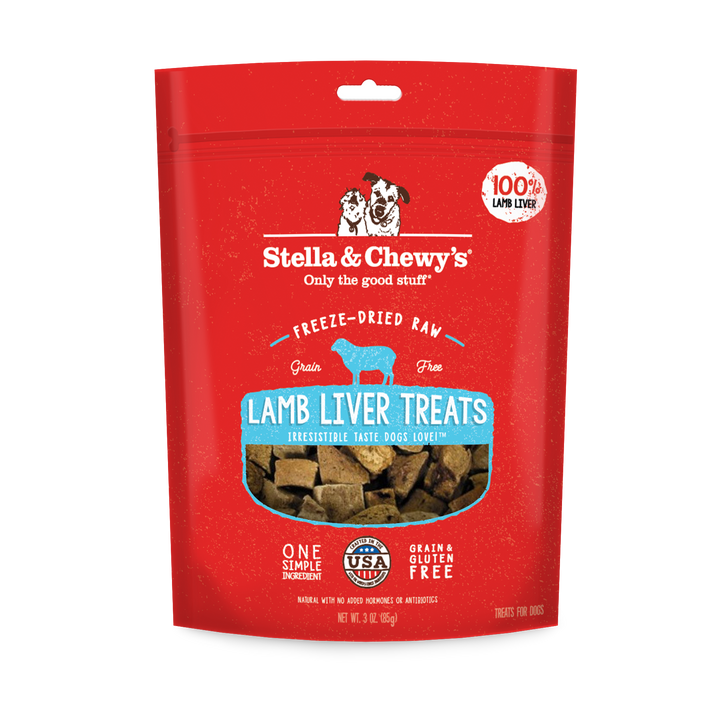 Single Ingredient Treats Lamb Liver - 3 oz