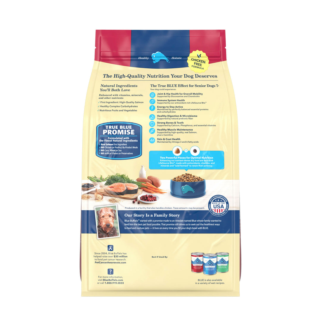 Blue Buffalo Life Protection Salmon and Brown Rice Senior Dog 4 lb