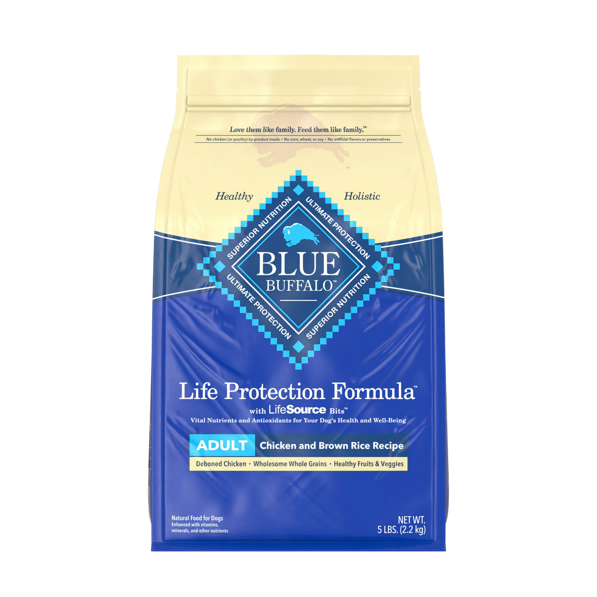 Blue Buffalo Life Protection Chicken Brown Rice Dog 5 lb