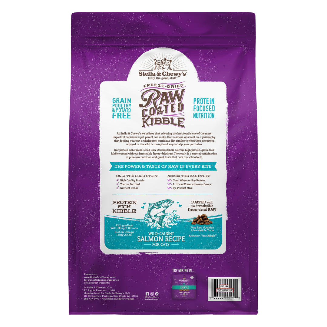 Kibble Raw Coated Salmon - 5 lb