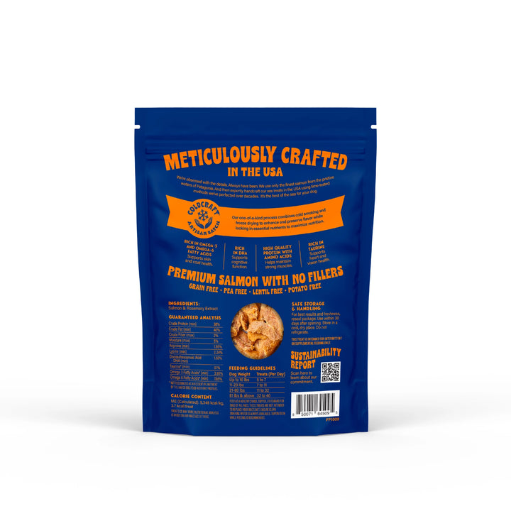 Finfare Grain Free Freeze Dried Nugget Smoked Salmon 2oz