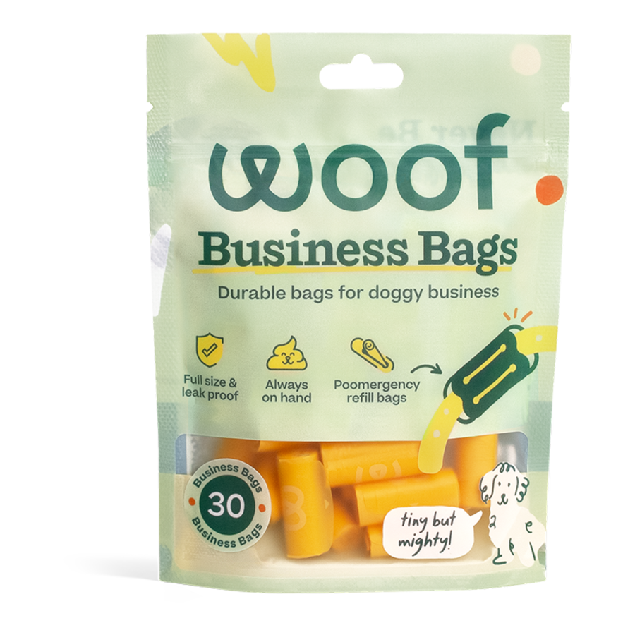 Woof Dog Waste Poomergency Bag Refills 30 ct