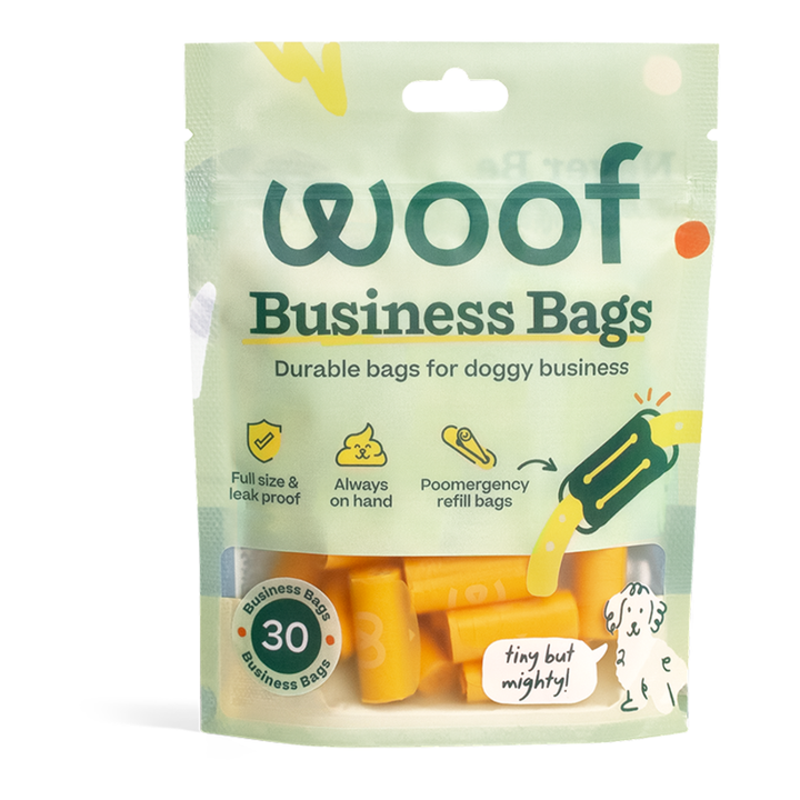 Woof Dog Waste Poomergency Bag Refills 30 ct
