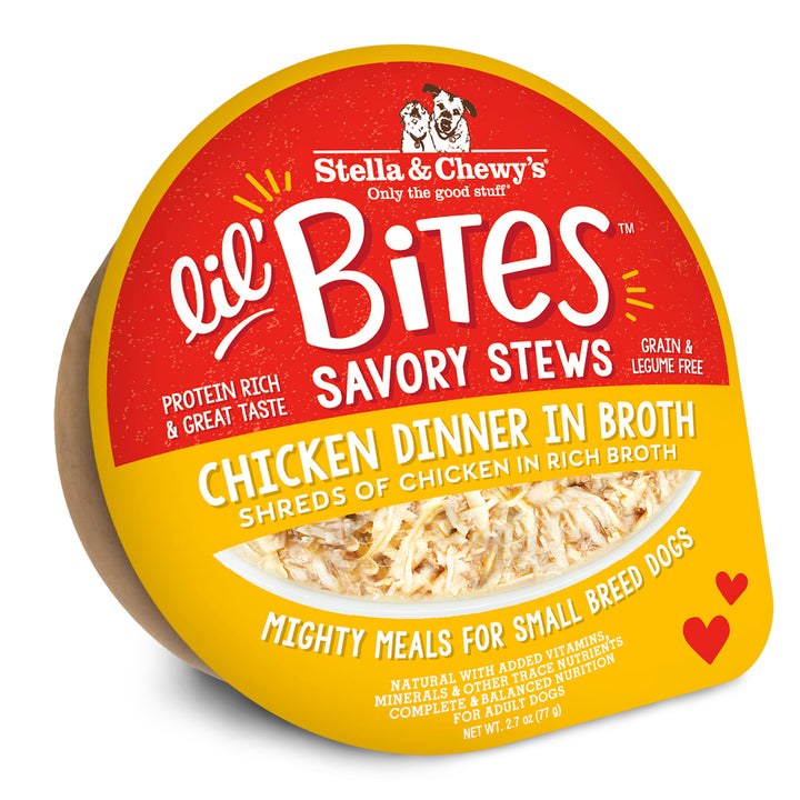 Lil Bites Savory Stews Chicken Dinner in Broth - 2.7 oz
