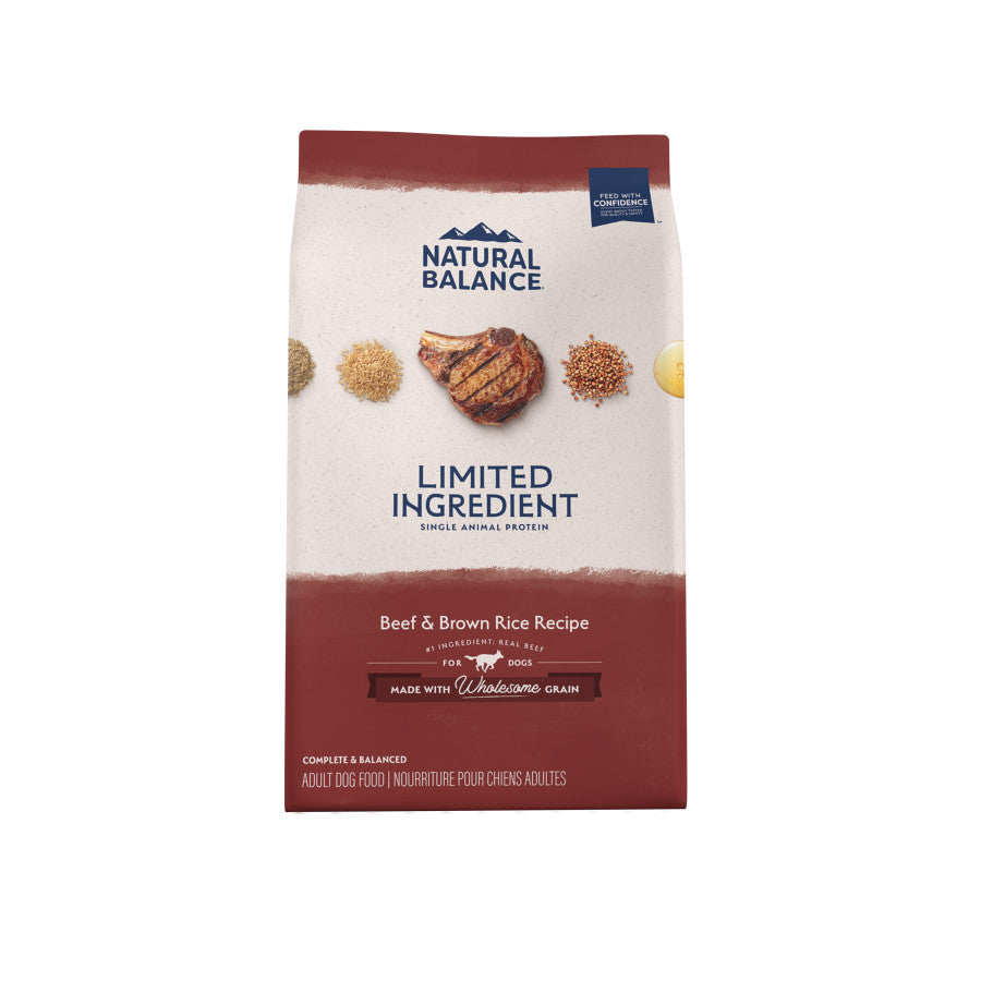 Natural Balance Beef and Brown Rice 4lb